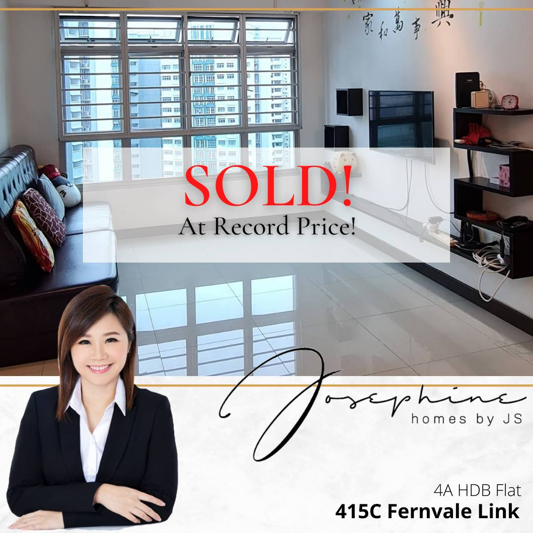 Home sold at Block 415C Fernvale Link