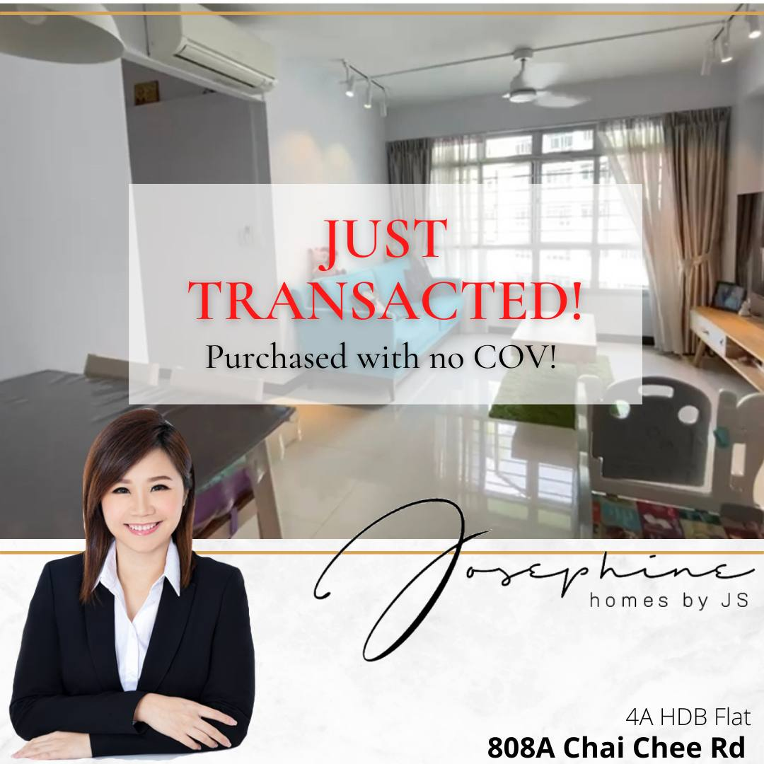 Property transaction completed at Block 808A Chai Chee Road
